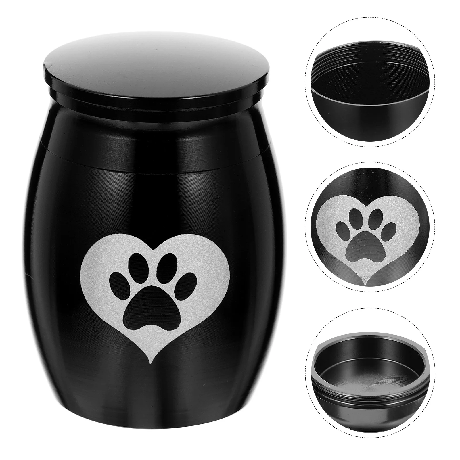 Memorable Pet Urn Delicate Cremation Urn Lovely Pattern Cat Pet Supply