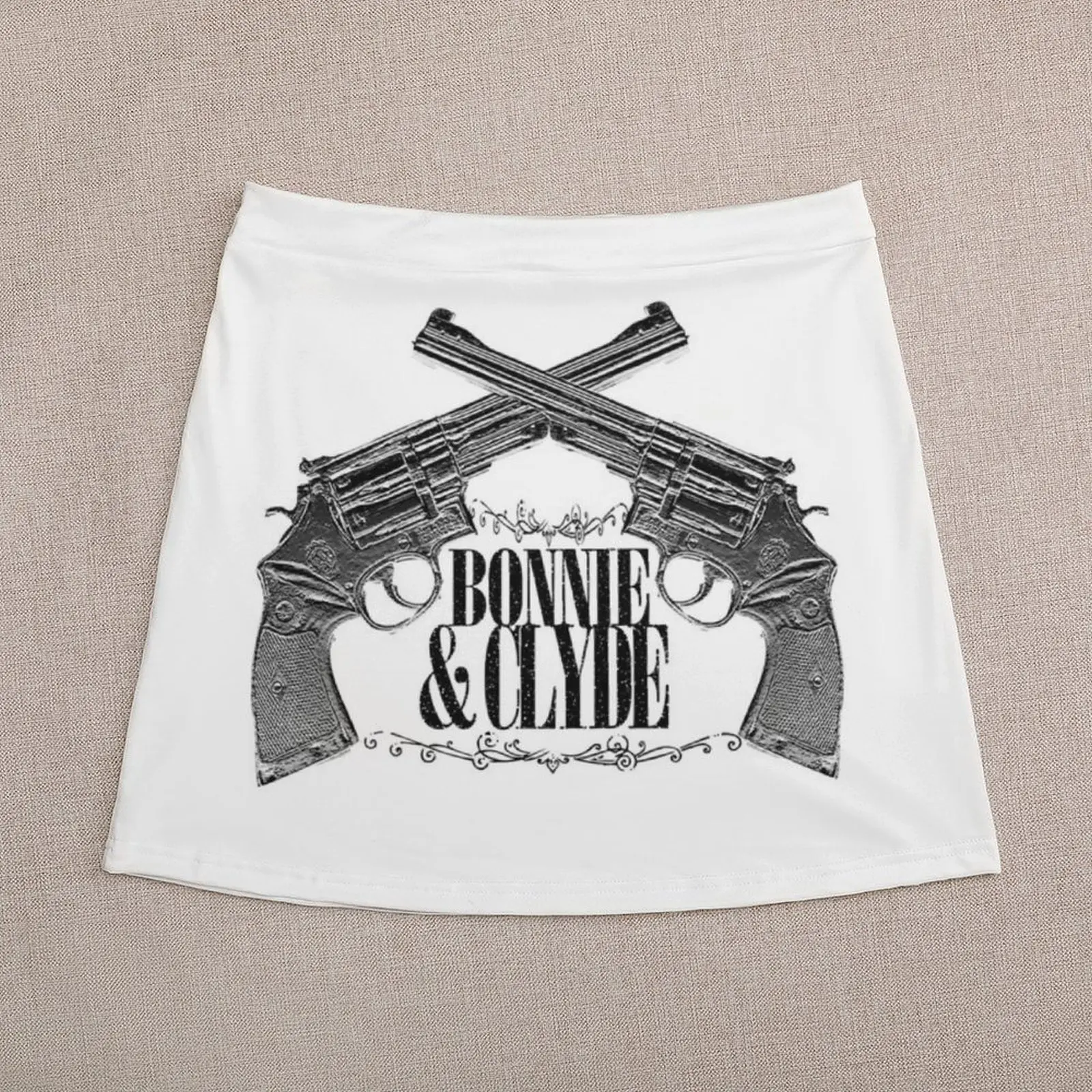 Bonnie Parker - Clyde Chapmion Barrow Mini Skirt rave outfits for women skirts summer 2024 woman