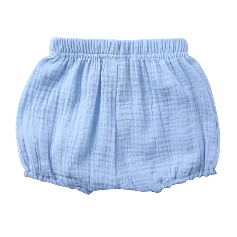 Shorts Fashion For Boy Solid Color Children's Clothing Girls Cotton Linen Bread Baby Short Pants Newborn Clothes 1-4Years boys shorts