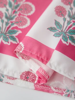 Women Slip Dress, Sleeveless Pleated Flower Dress Summer Long Swing Dress for Cocktail Party 3