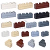 MOC 1x2 1x3 1x4 L Dots Masonry Profile Thick Brick Creative Figures House Contruction Building Blocks Toy Compatible 98283 15533 1