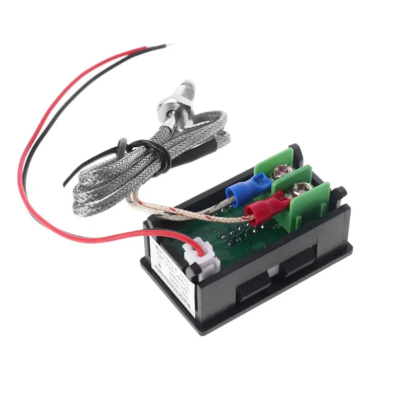 

Digital Display High Temperature Thermometer K-Type Thermocouple Industrial Digital Thermometer for DC 4-28V