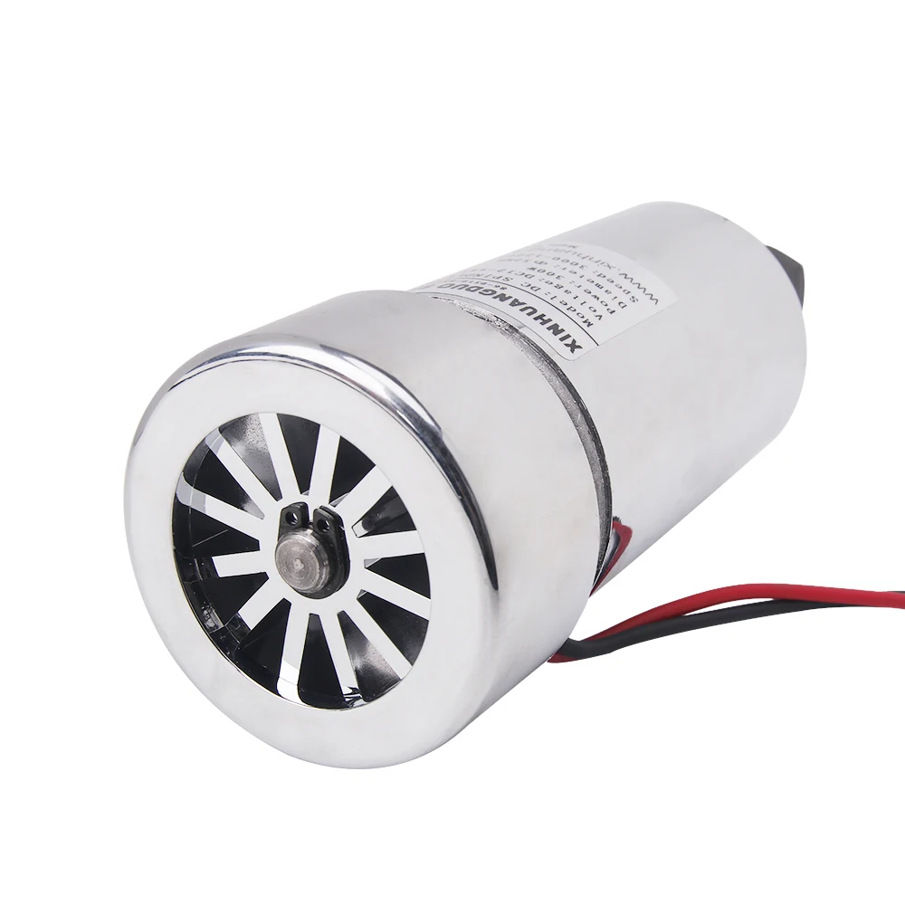 Motor do Eixo do Roteador do Eixo do Cnc do Motor 300 0.3kw do Eixo de Dc1248v w Motor de Alta Velocidade Refrigerando a Ar. - Image 3