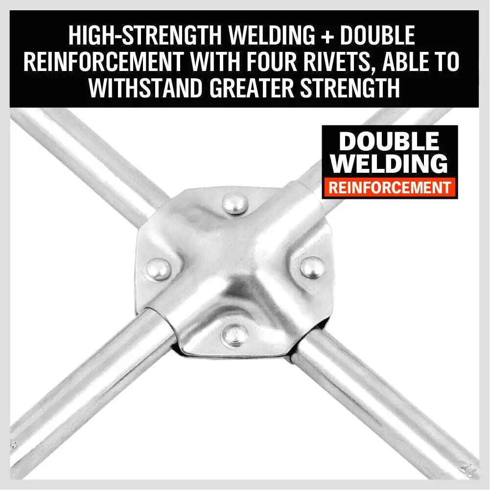 14" Wheel Brace Spanner 4-way Cross Wrench Car Tyre Nut 17 19 21 23mm Socket