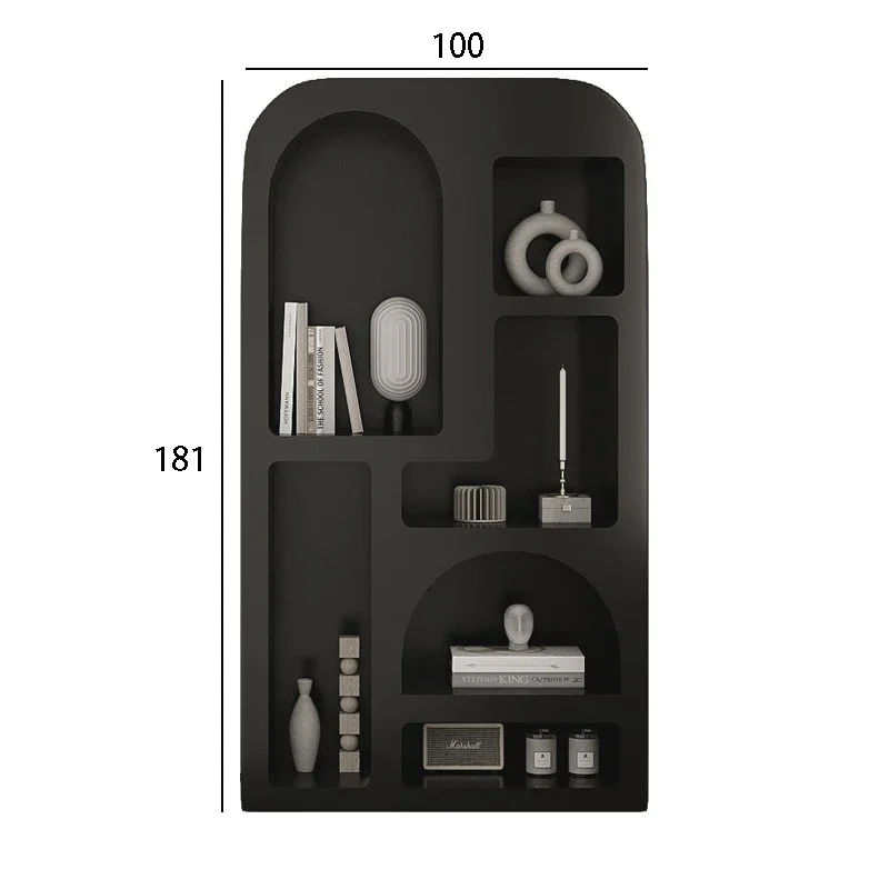 

Qf Floor Display Stand Living Room Storage Organizer Cave Cabinet Wall Bookcase