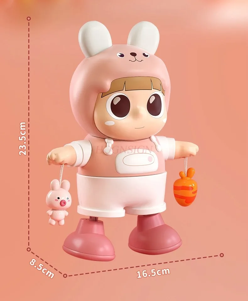 Baby toy practice, head up training, singing and dancing, little rabbit 6