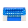 1pcs WDH-211 Terminal Block Reliable Electrical Connection Screw Type Durable Compact DIN Rail Mount 2