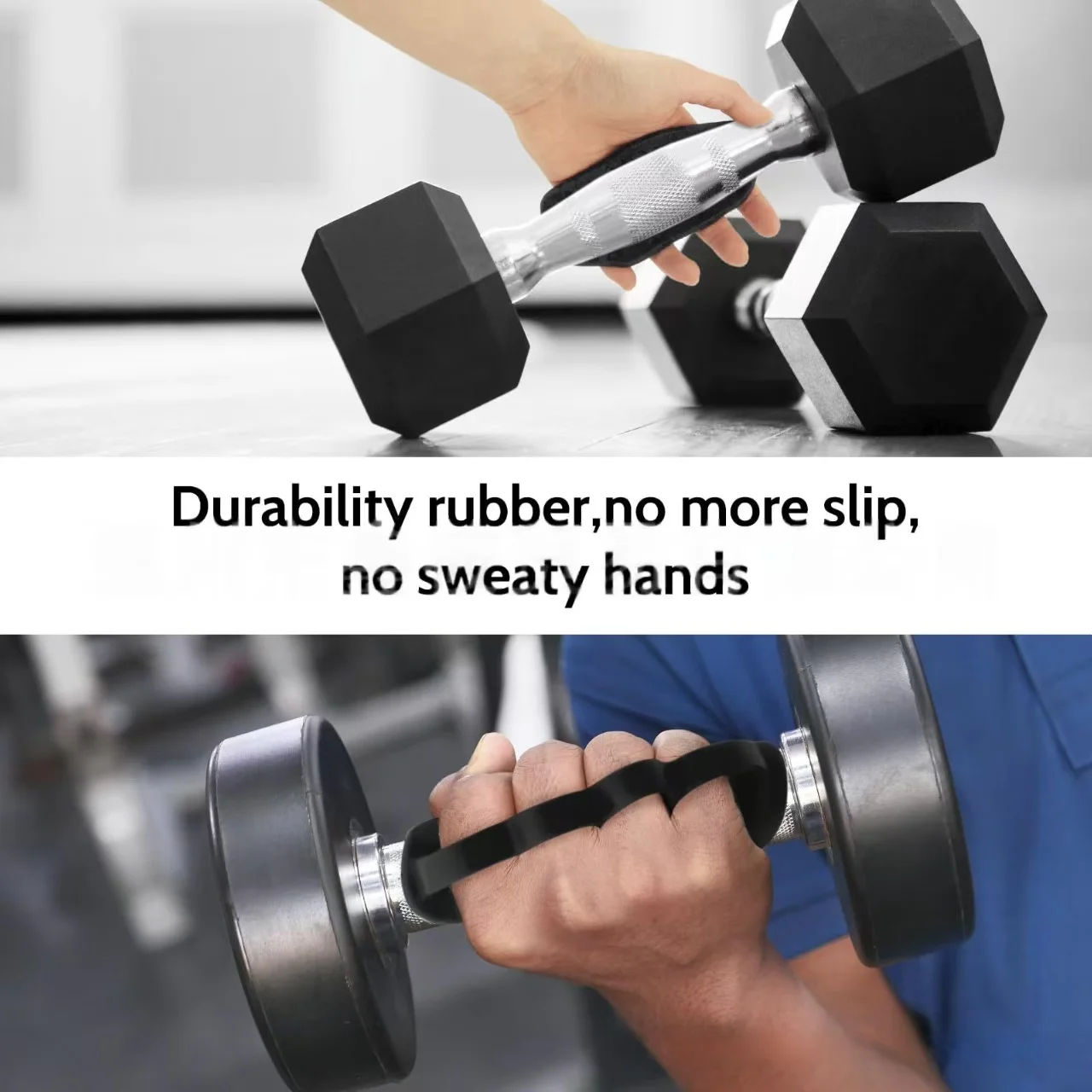 Silicone Fitness Gloves for Cross Training and Gymnastics