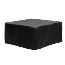 Durable Waterproof Dustproof Cover for Office Equipment and Furniture (Black)