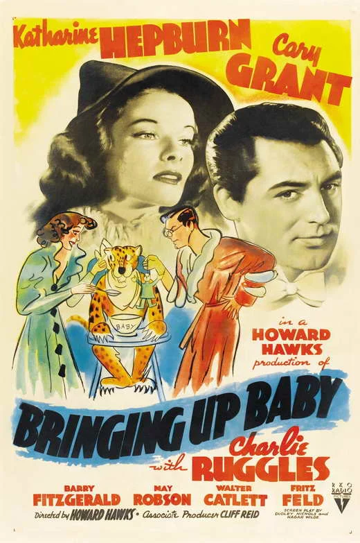 Lot style Choose BRINGING UP BABY Movie Art print Silk poster Home Wall Decor