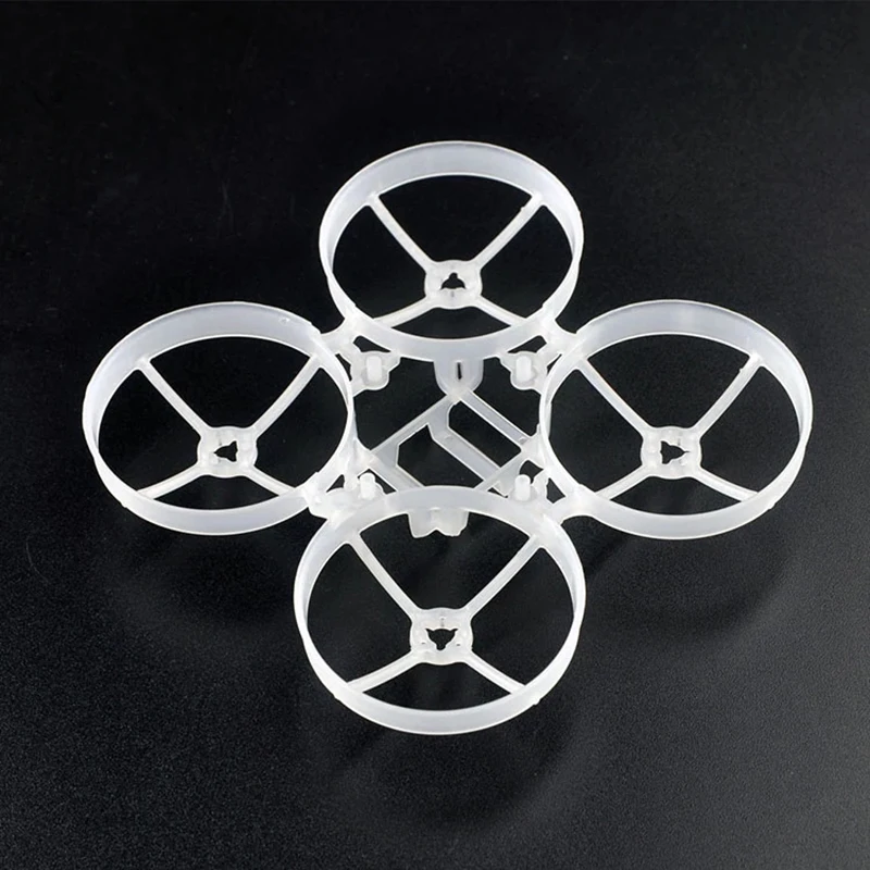 4PCS Happymodel Moblite7 Mobula7 75mm V4 Update version whoop Frame Kit more durable /low position FC mounted /no block USB. thumbnail 2