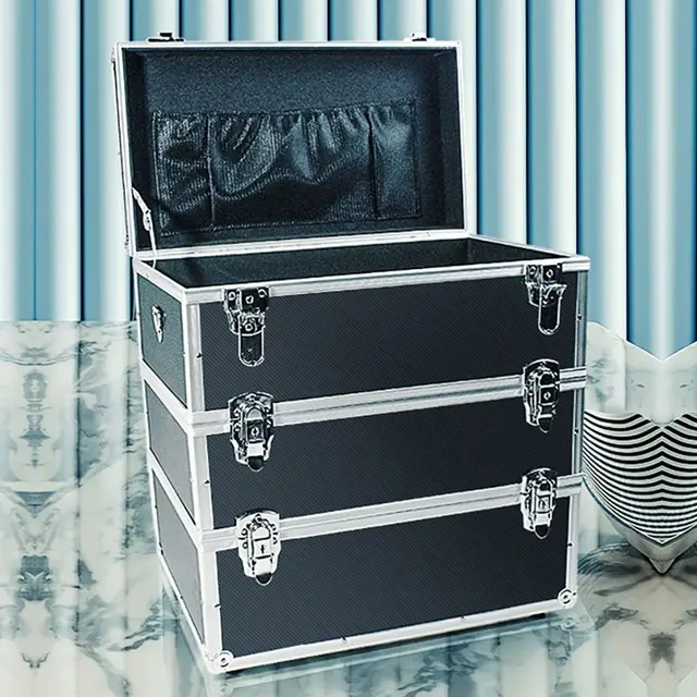 Suitcase Complete Tool Box  With Lock Hardware Combination Multi-layer - Image 6