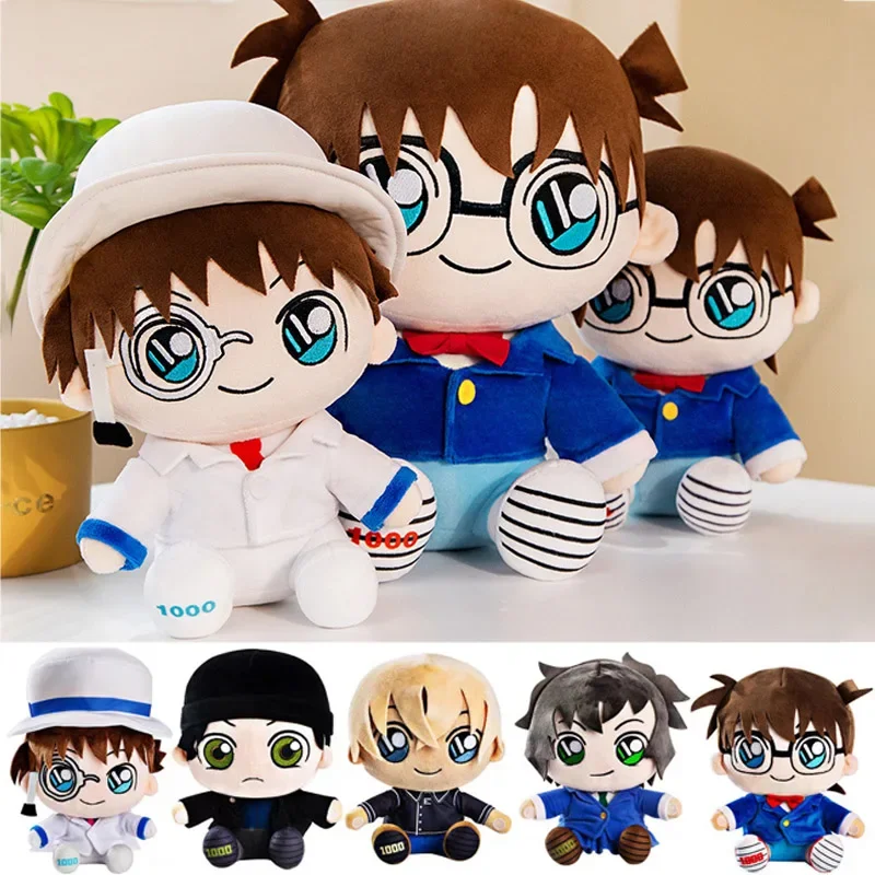 Плюшевая игрушка Detective Conan, игрушка Conan Kaitou Kiddo, Рейчел Мур, мягкие куклы, аниме плюшевая подушка, детские рождественские подарки