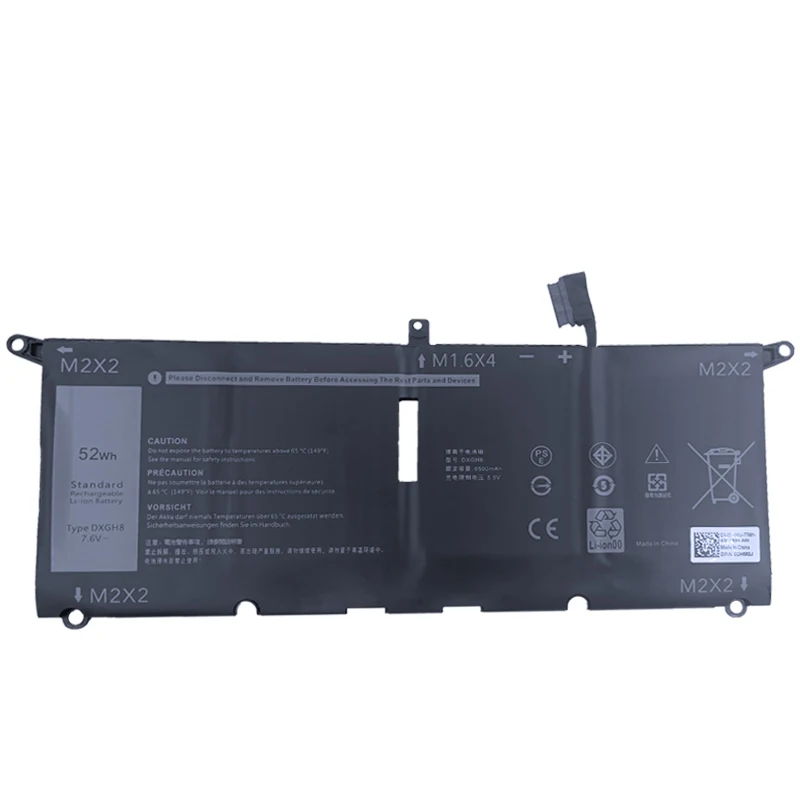 Batteria Per Dell Xps 13 Batteria Replacement Per Dell XPS 13 9370 9380 7390 - 52Wh Ricambio Originale Per Notebook Batteria Ricambio - Foto 10