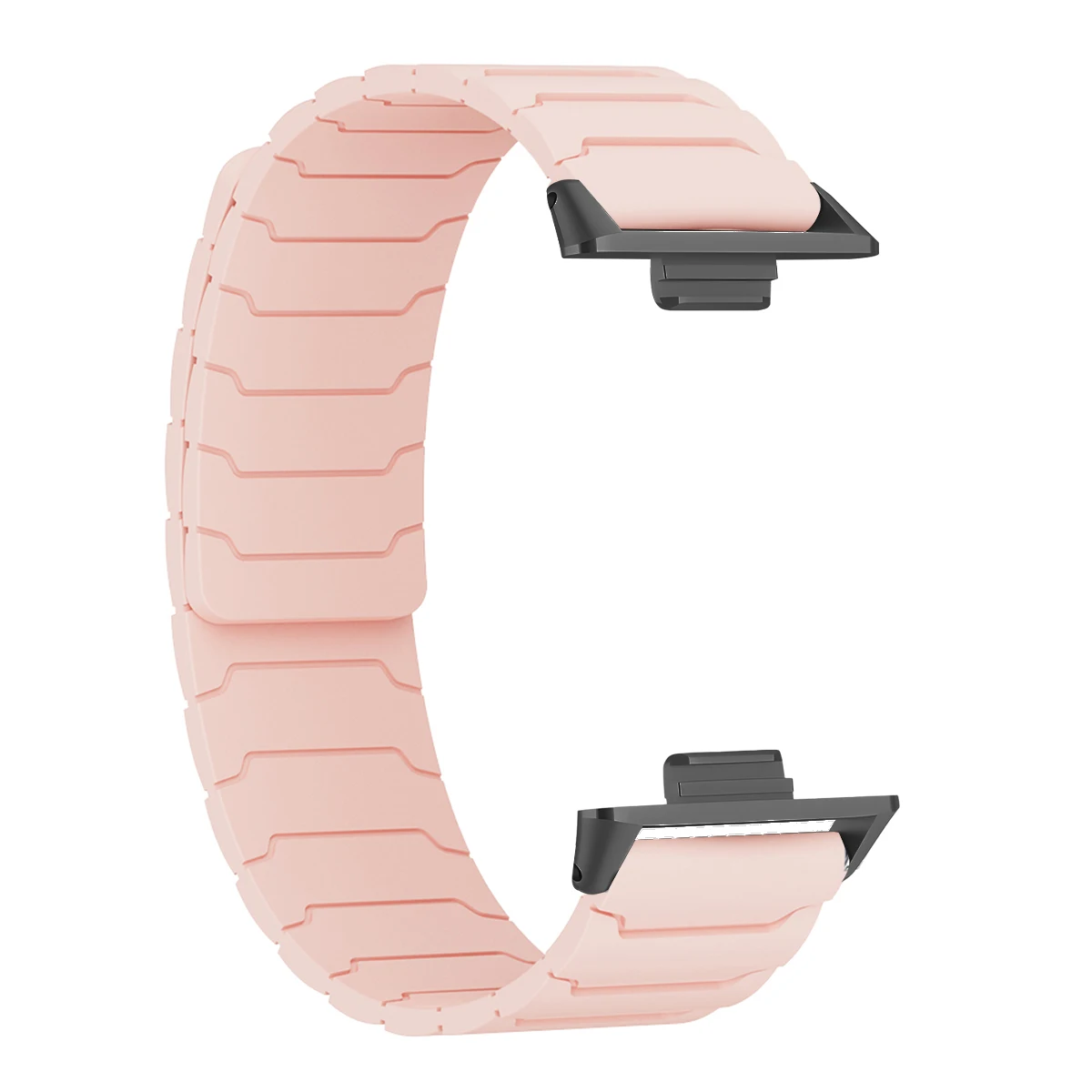 ตัวเลือกสินค้า สายซิลิโคนแม่เหล็กสำหรับ Mi Band 9 Pro 8 Pro รัดข้อมือระบายอากาศได้