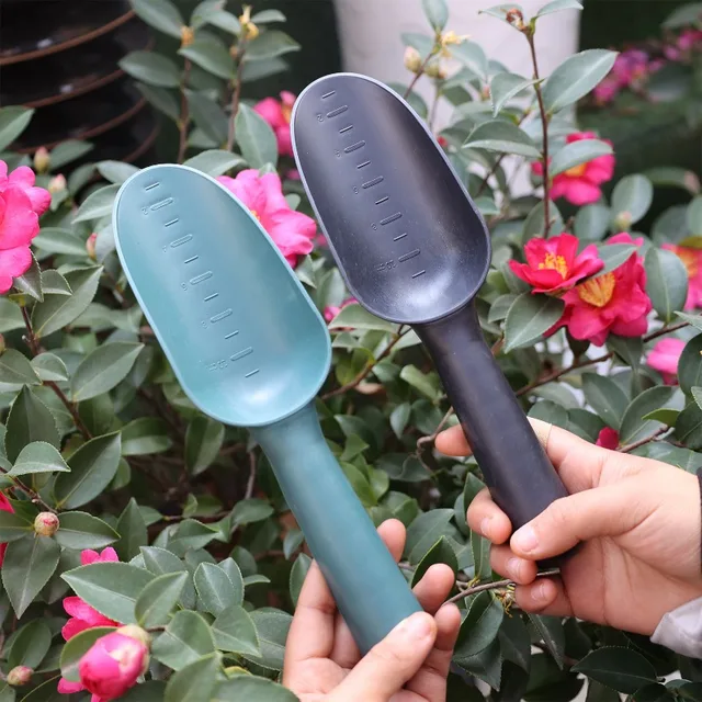 Garden Shovel Plastic Household Soil Shovel Plant Hand Trowels Soil Planting Spade Dig Shovels Cat Litter Spatula Garden Spade 2
