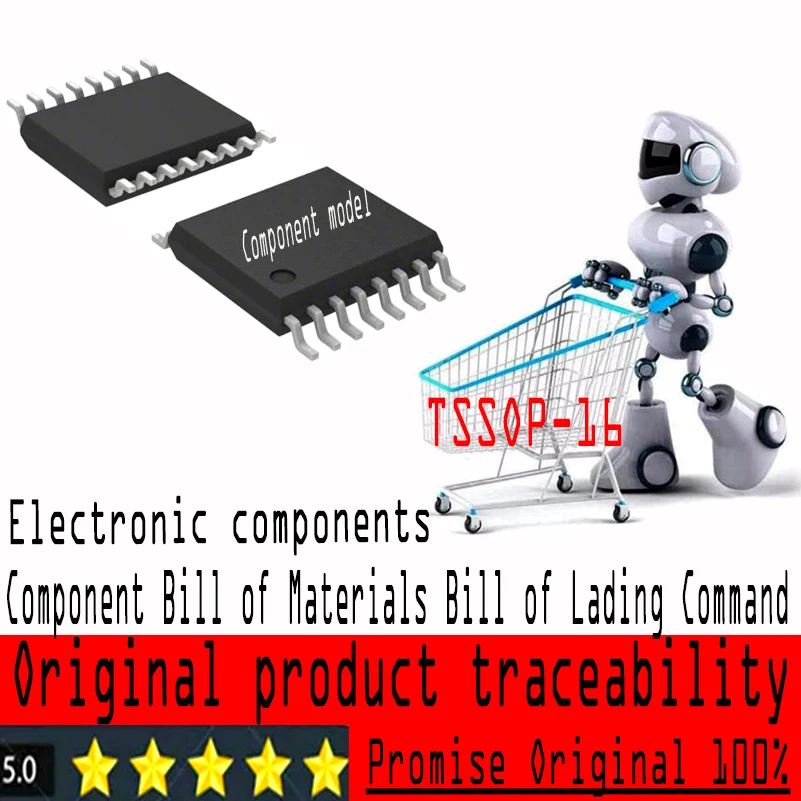 

New original imported 74HC4052PW, 118, binary four channel multiplexer [TSSOP-16]