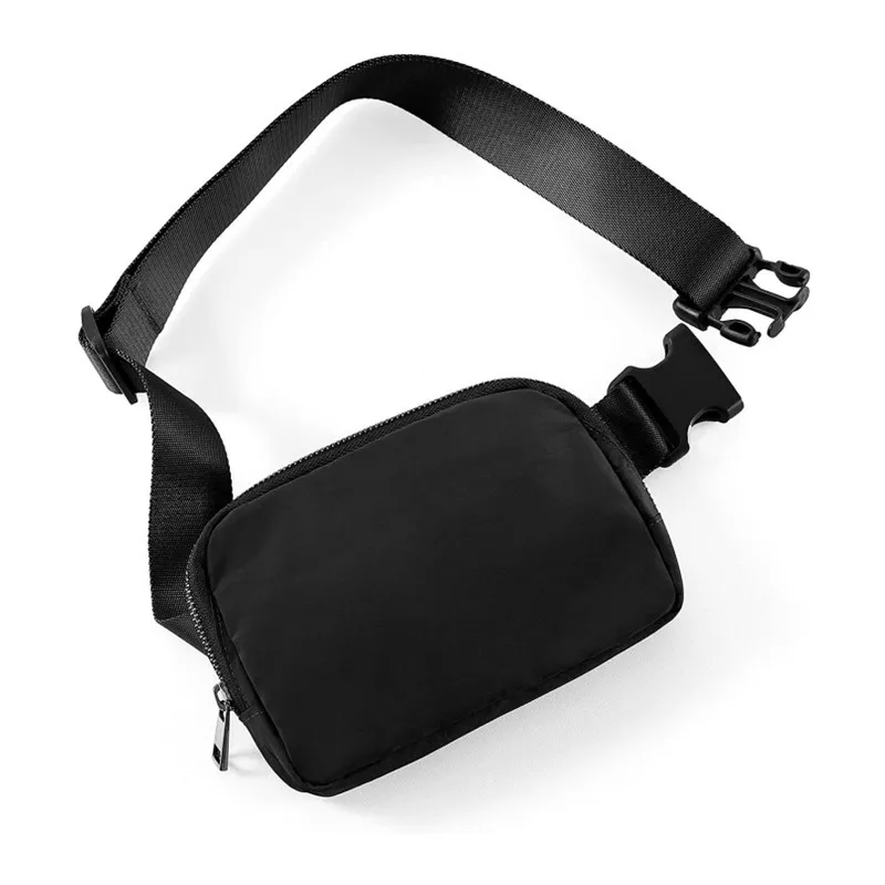 Fashion Casual Men Women Waist Bag Waterproof Portable Pack Zipper Chest Bag Outdoor Sports Crossbody Bag Travel Belt Bag 7