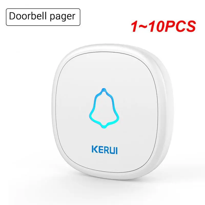 

1~10PCS Waterproof Touch Doorbell Button Wireless SOS Emergency Button 433MHz Alarm Accessories For KERUI Doorbel Alarm System
