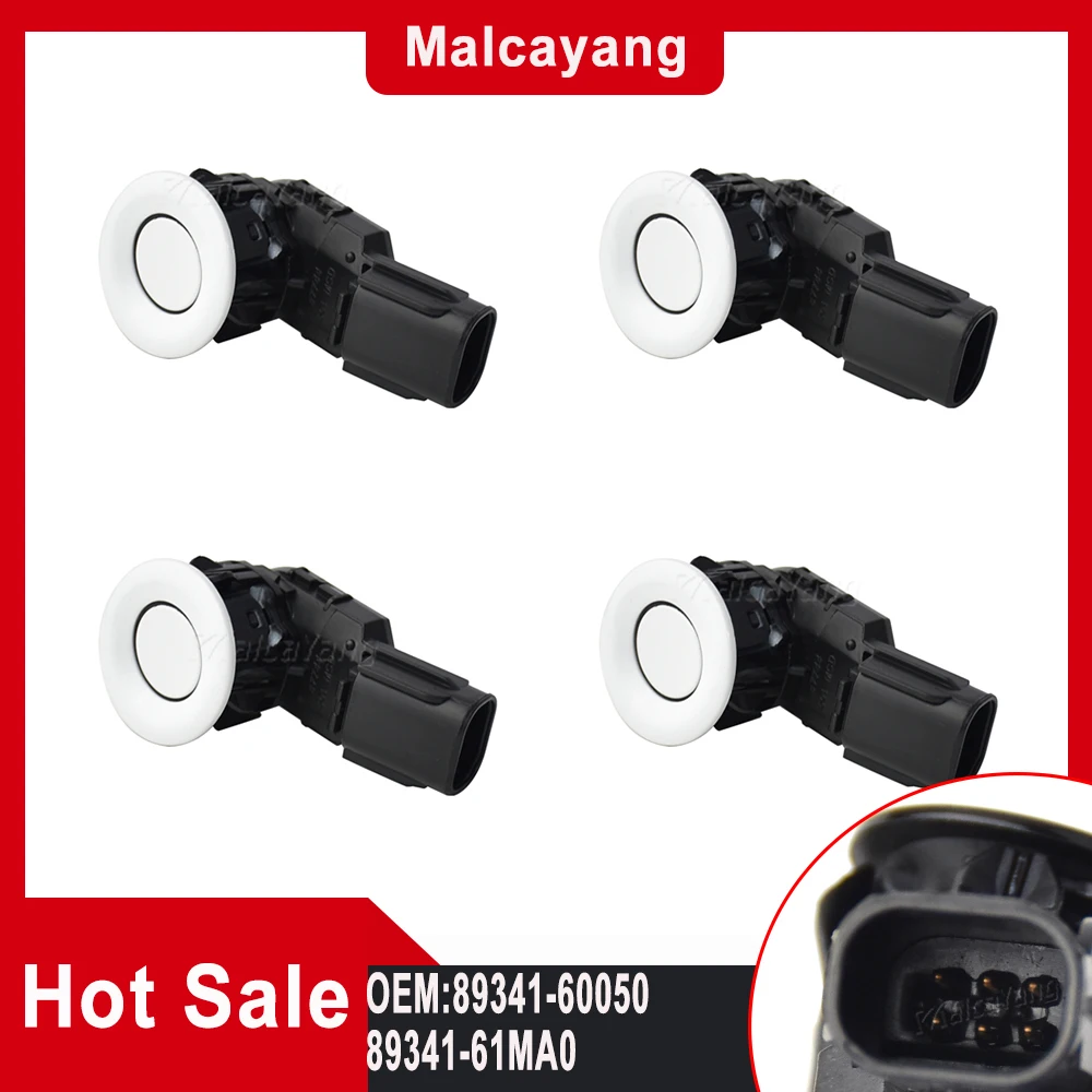 

4pcs Auto Parts For Toyota Estima Previa Land Cruiser Suzuki 89341-61MA0 89341-60051 PDC Backup Reverse Parking Assist Sensor