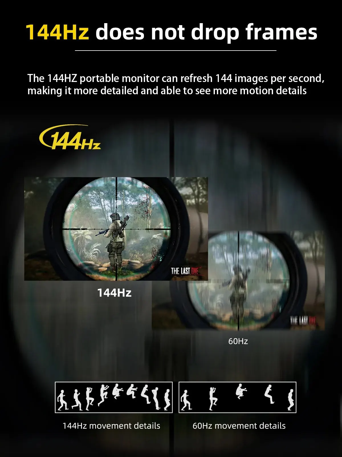 ZSUS ޴  16:10 HDR 100% DCI-P3, XBox PS4 / 5 ġ ޴ PC Ʈ ͽټ, 500cd /M, 16 ġ, 2.5k, 144Hz