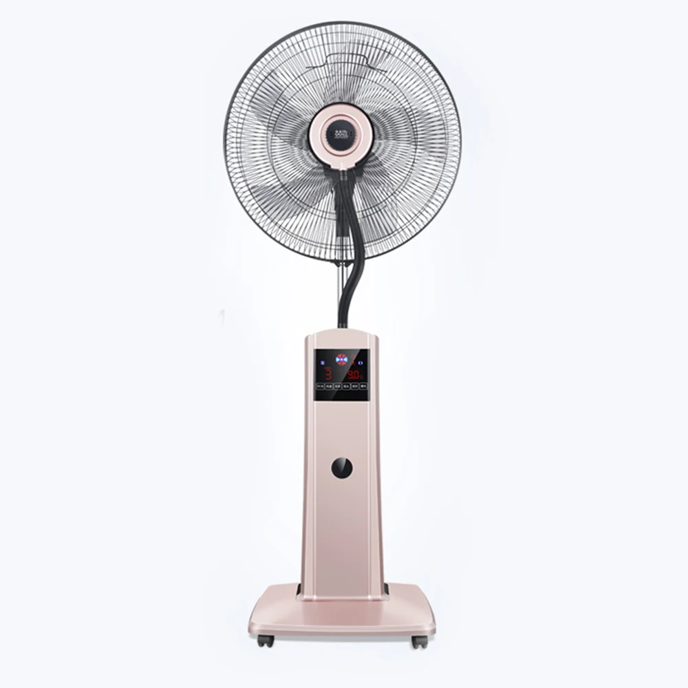 

Вентилятор с водяным распылителем, мощность 90 Вт, 16/18 дюймов, для резервуара для воды 1,7 л, кулер с воздушным охлаждением, увлажнитель воздуха, Электрический распылитель, 18 дюймов