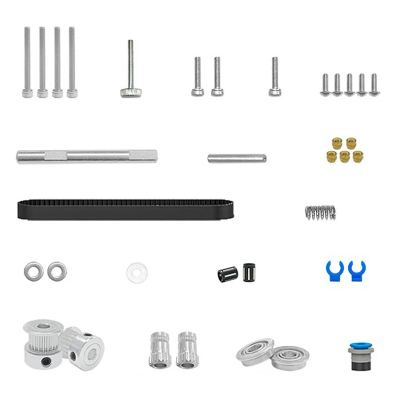 

Hot YO-Fitting For Voron M4 GT2 20 Tooth Gear Extruder With GT2 Gates 6Mm Timing Belt (188Mm Long)