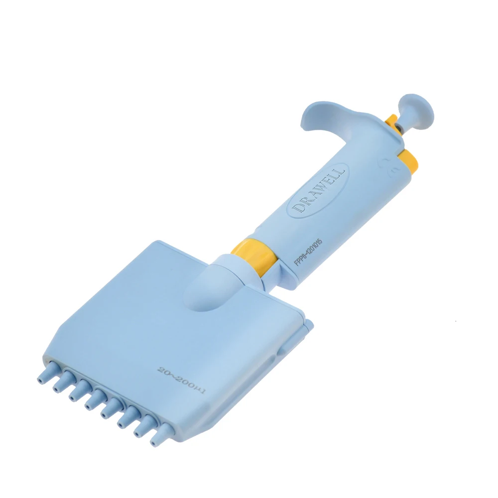 

Laboratory 8 Channel Adjustable Volume Micro Lab Multichannel Pipette