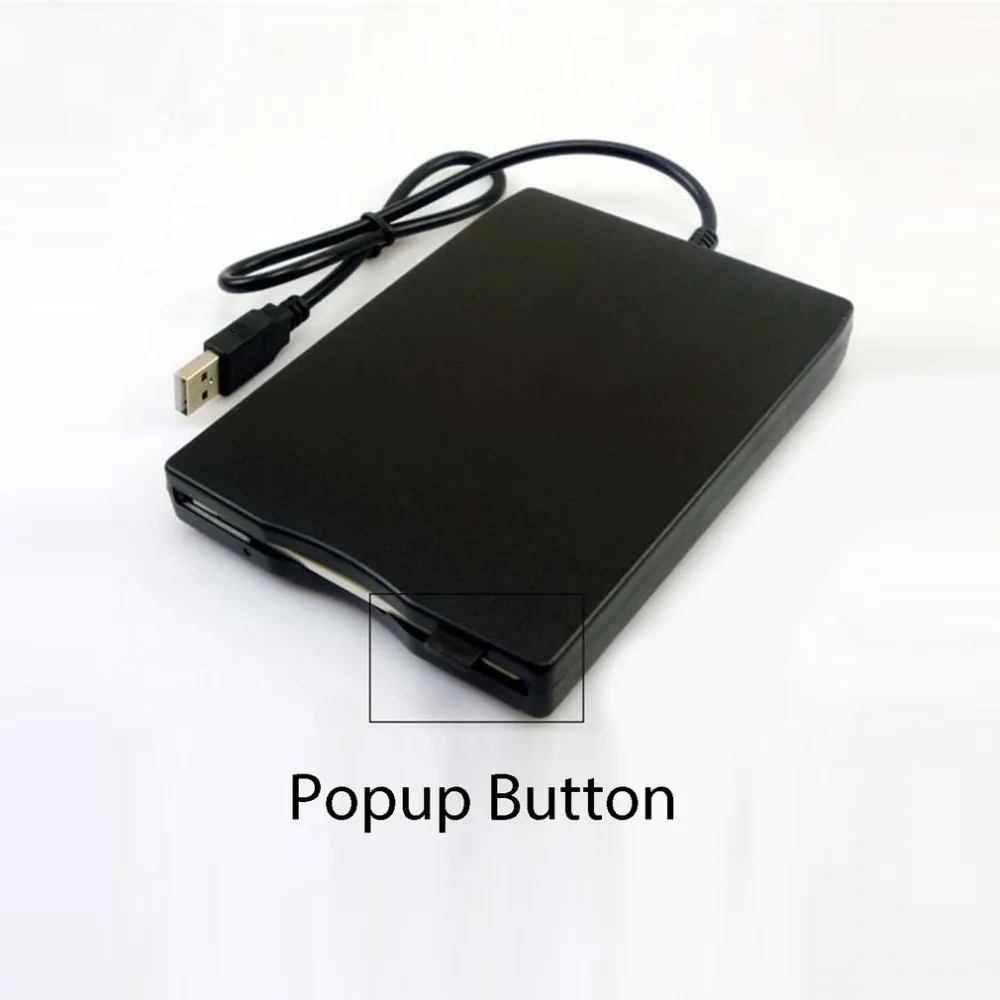 1.44 MB Floppy Disk Drive 3.5 USB External Drive Portable Diskette FDD For Laptop Desktop PC Mobile Computer