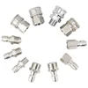 Stainless Steel G3/8 Pipe G1/2 High-pressure Water Gun Quick Connector 3