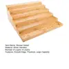 Bamboo Skewer Rack Display Stand 180-Hole Design 6 Layers Eco-Friendly Easy Assembly Appetizer Skewers Food Stand Kitchen 1