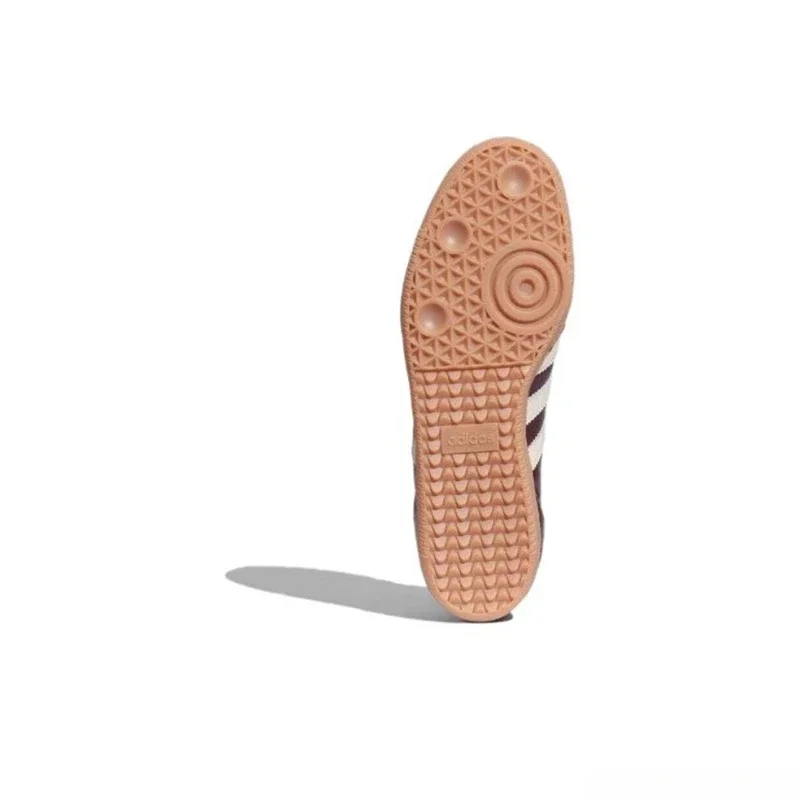 Adidas Originals SAMBA OG Women's Low-top Sneakers Board Shoes Non-slip Wear Resistant Chestnut