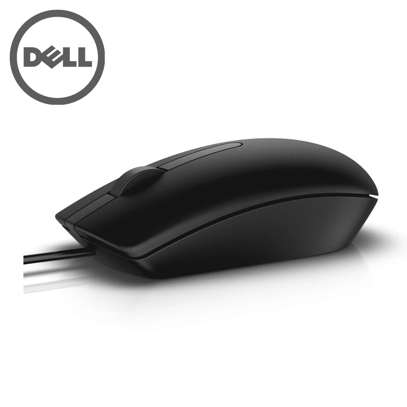 Wired Mouse FOR Dell MS116 Optical USB 2 Buttons Scroll Wheel