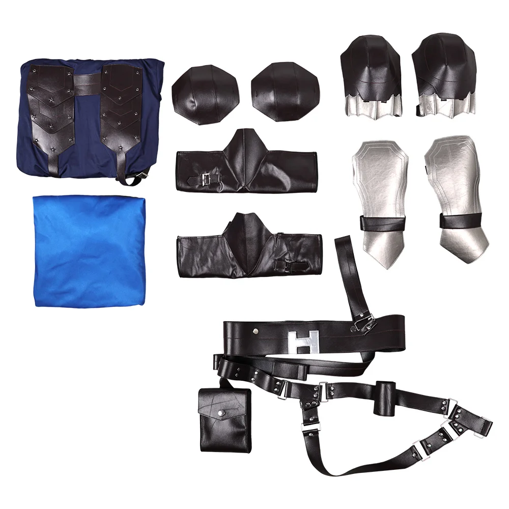 Final Fantasy VII-Inspired Cloud Strife Cosplay Costume for Adults