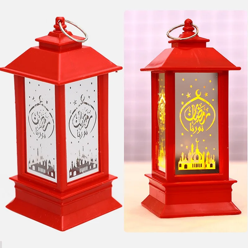 Eid Ramadan Festival Light Night Decor Led Lantern Eid Mubarak Light
