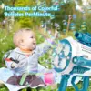 Large Automatic Rocket Bubble Gun Dinosaur Big Holes Bubbles Machine Gun Launcher Shape Blower Soap Outdoor Toys For Kids Audlt 6
