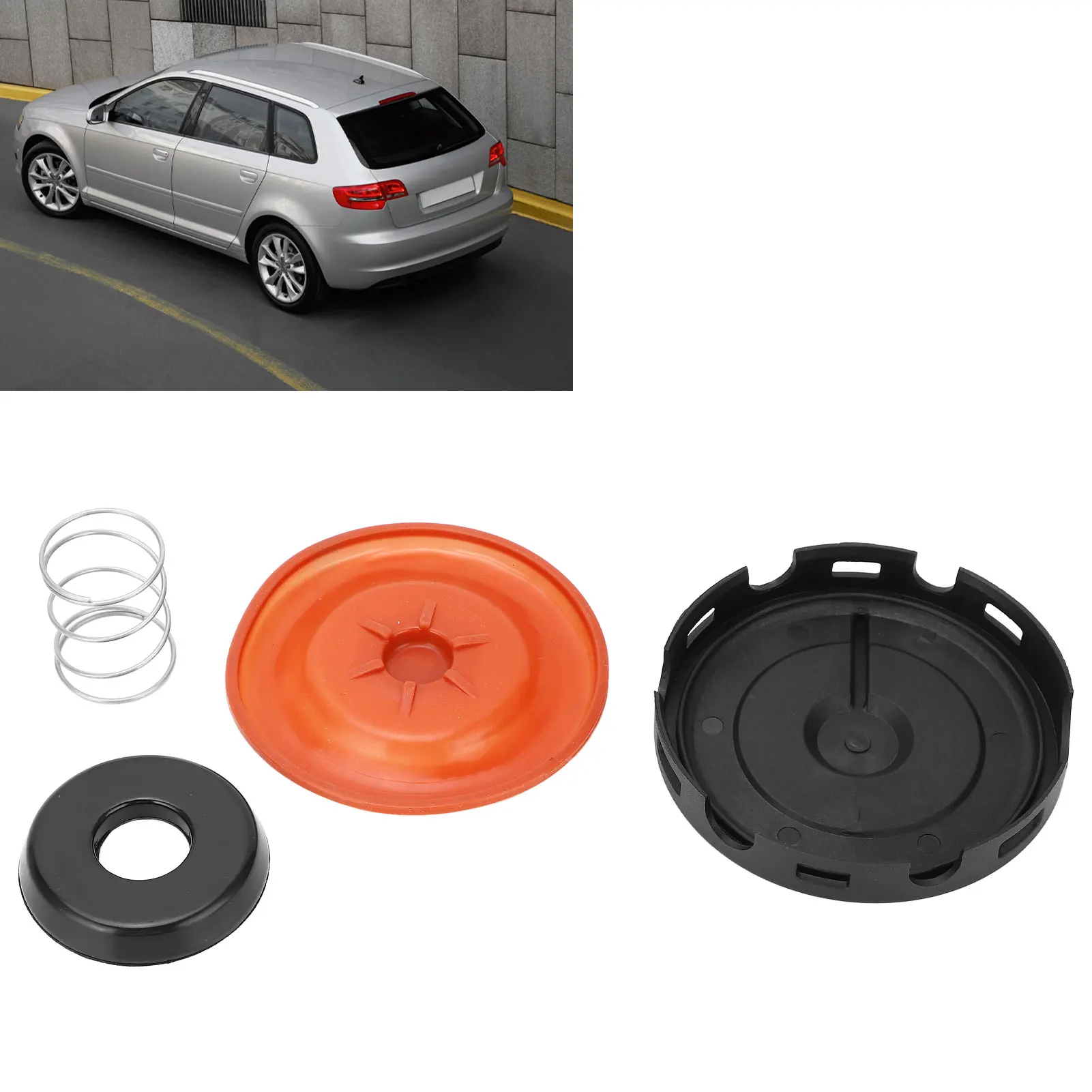 Oil Gas Separator Pcv Valve Engine Cover Repair Kit Car Oil Separator Repair Kit 063495A Replacement for VW 1.8 2.0 TFSI CBF CCT CDA for Audi A3 A4 Avant Allroad A5 Q5 TT 063495E
