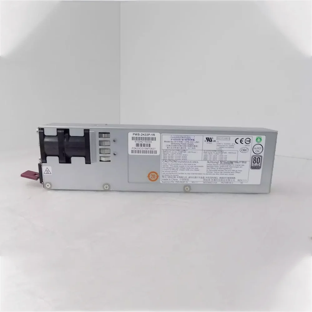 PWS-2K03P-1R CPR-2021-2M1 1PCS 2000W Server Power Supply for Supermicro 4028GR 7 PWS-2K03P-1R CPR-2021-2M1 1PCS 2000W Server Power Supply for Supermicro 4028GR - Image 5