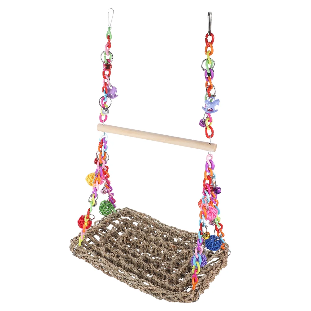 

Bird Swing Toy Birdcage Hammock Birdcage Pendant Parrot Swing Parrot Toy