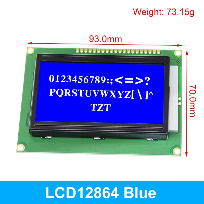 Enhanced LCD Module with Blue-Green Screen and I2C Interface for DIY Electronics Projects