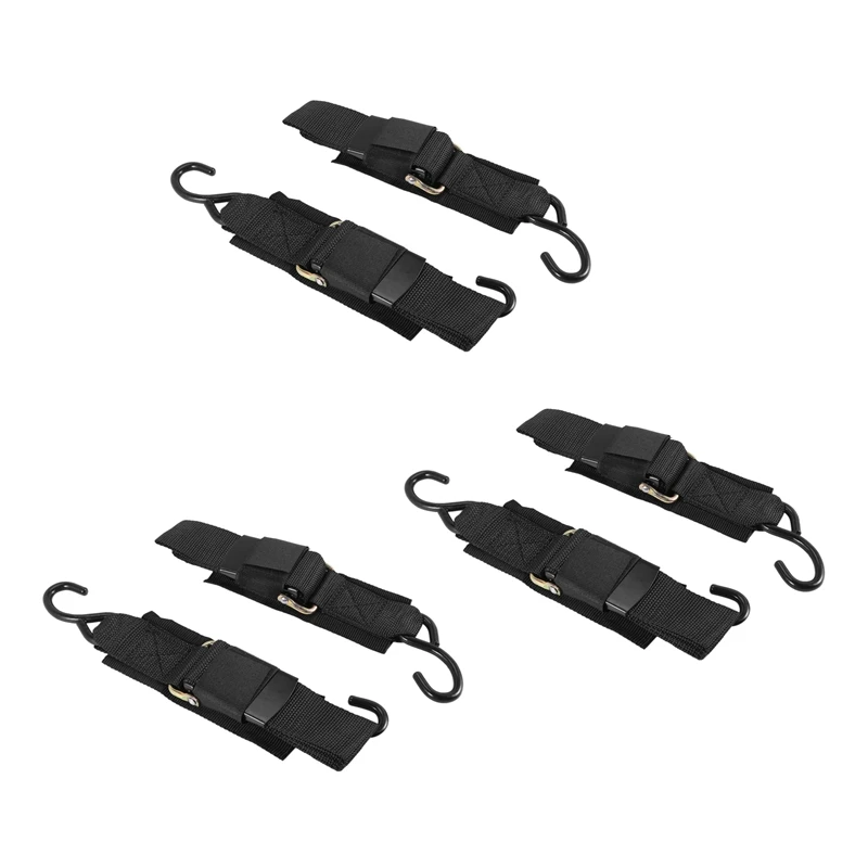 

6X Boat Transom Tie Down Straps To Trailer Buckle Strap For Marine Jet Ski PWC Trailers 2Inch X 4Feet,1200 LBS Capacity