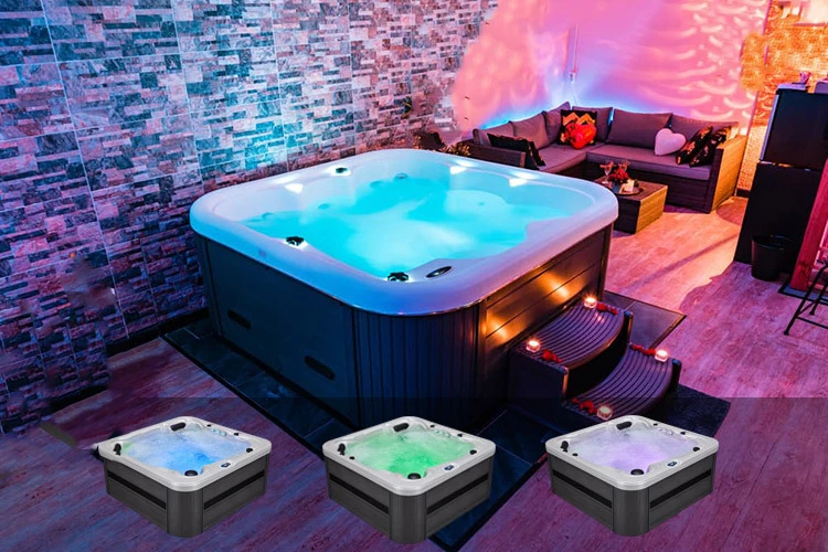 Garden Swimming Spa Spa Adult Surfing Massage Heated Outdoor Large Swimming Pool Bath
