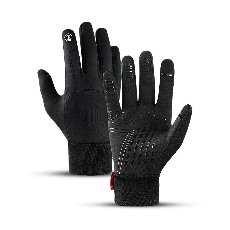 Autumn Winter Men Women Gloves Touch Screen Waterproof Windproof Gloves Outdoor Sports Warm Thermal Fleece Running Ski Gloves 2