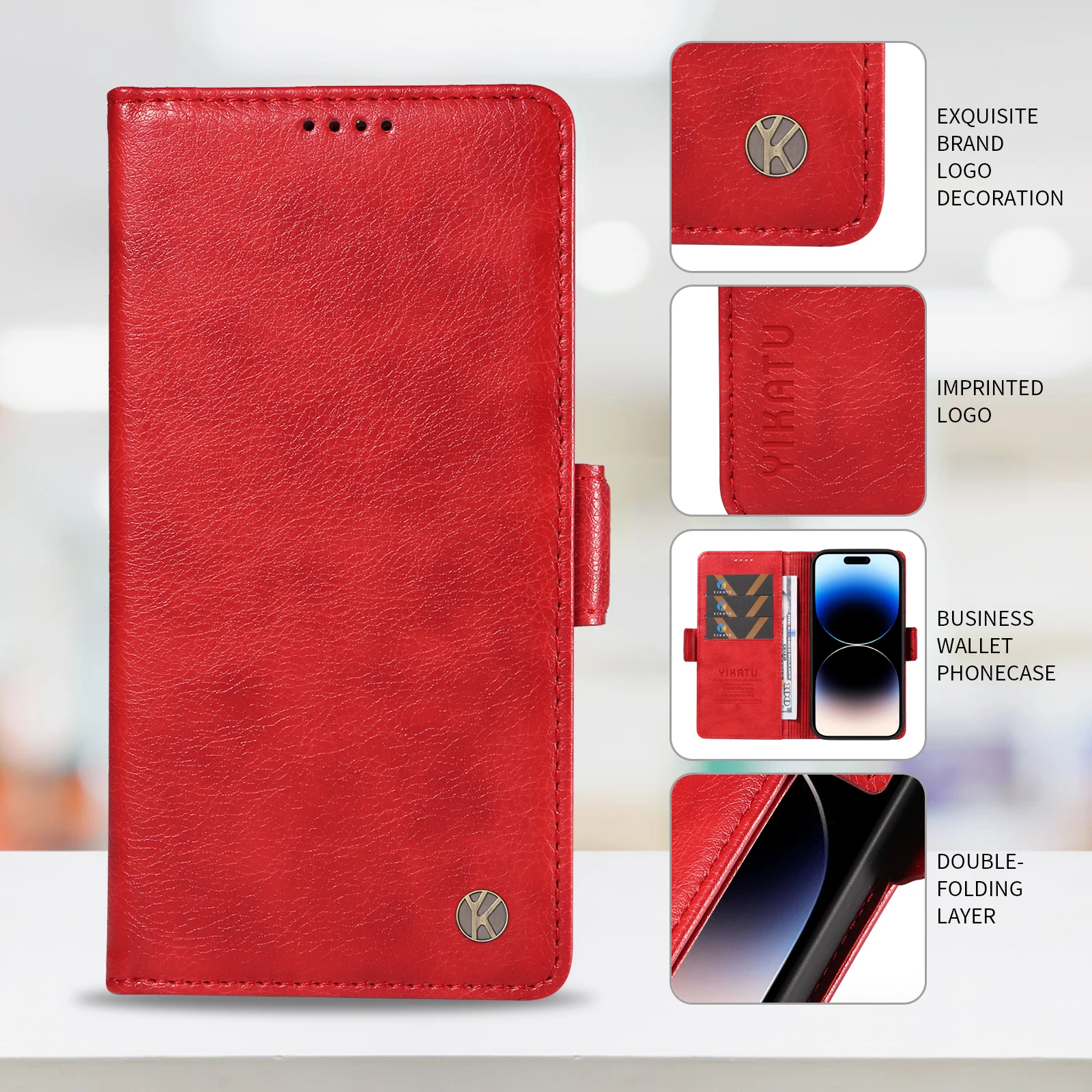 Premium Wallet Phone Case with Enhanced Protection and Stylish Design