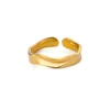 88443-87aae0.png Bagues en acier inoxydable 316L pour femmes, couleur or, anneau ouvert géométrique multicouche, Vintage, étanche, bijoux esthétiques de mariage, cadeau