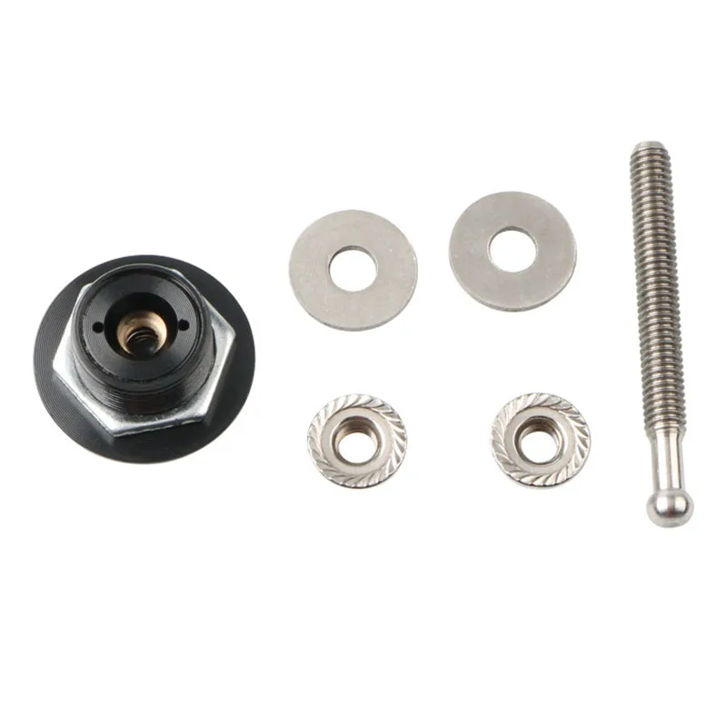 Hood Pins Lock 2Pcs Push Button Quick Release Hood Pins Bonnet Lock Clip Latch Bumper Universal