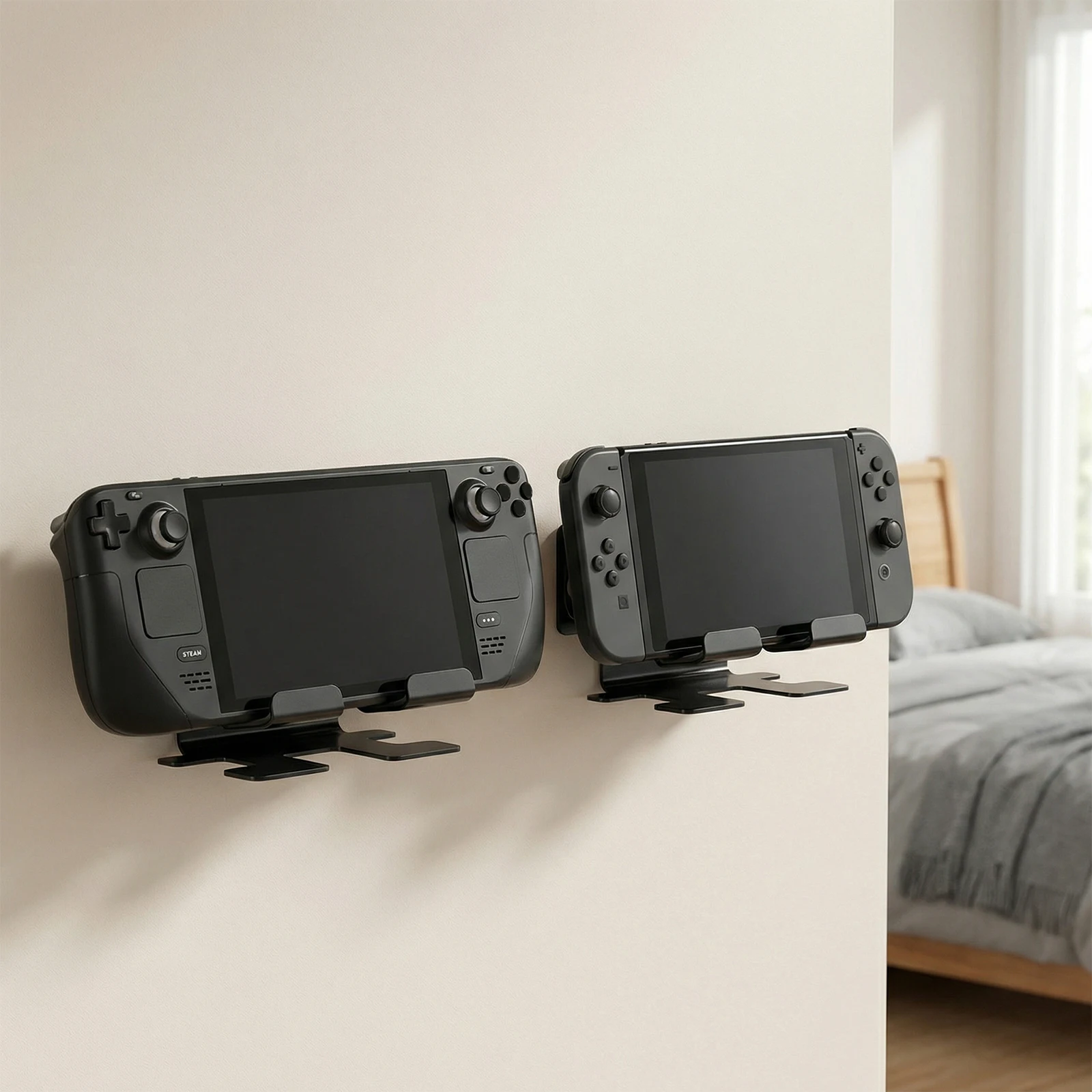 Supporto da Tavolo Universale per ROG Ally X/PS 5, Supporto a Parete Multifunzione per Console, Dock Stabile per Console, Accessori da Gaming - immagine 2