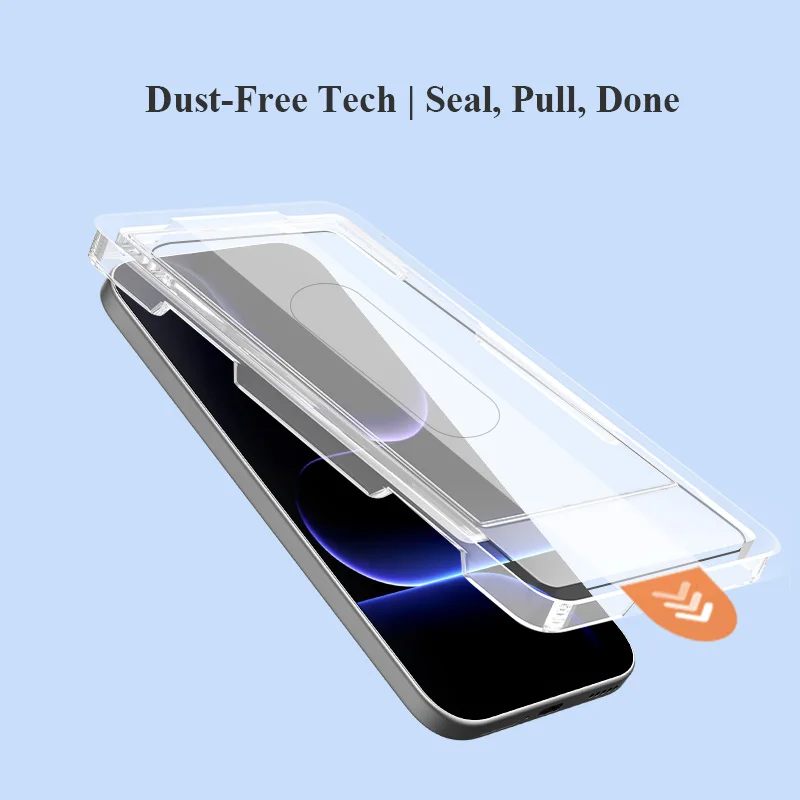 Lereach Tempered Glass Screen Protector with Positioning Box