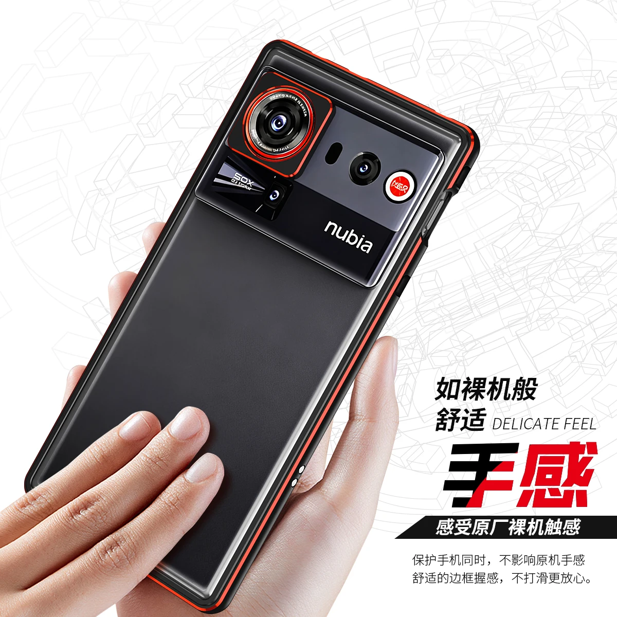Sleek Metal Bumper Phone Case with Camera Lens Protector