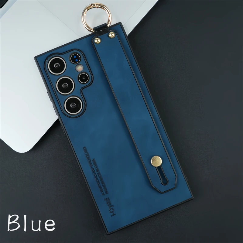 Luxurious Leather Sheepskin Wrist Phone Case